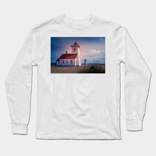 Wood Island Lighthouse P.E.I. Canada 4 Long Sleeve T-Shirt